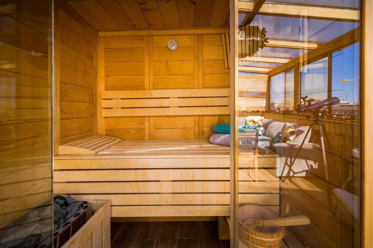Bucharest Penthouse With Sauna And Terrace Ngoại thất bức ảnh